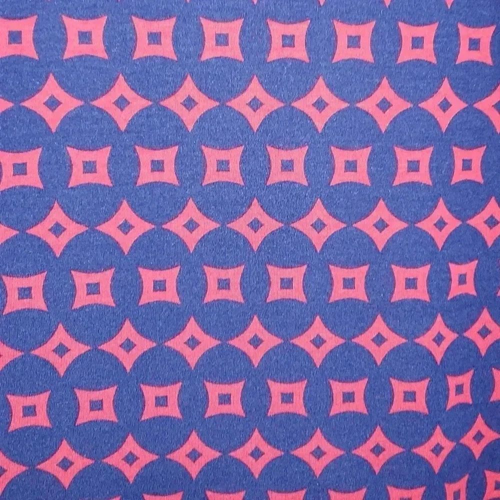 LulaRoe Blue and Red Julia Dress Size XL - Picture 5 of 8